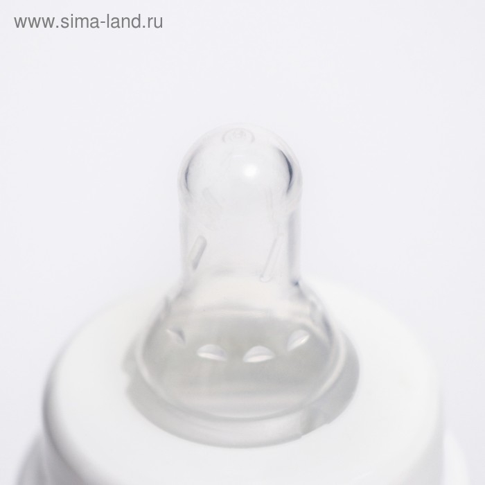 Бутылочка для кормления SIMPLE MED +, классика, с ручками, 250 мл.,  от 0 мес, медл. поток