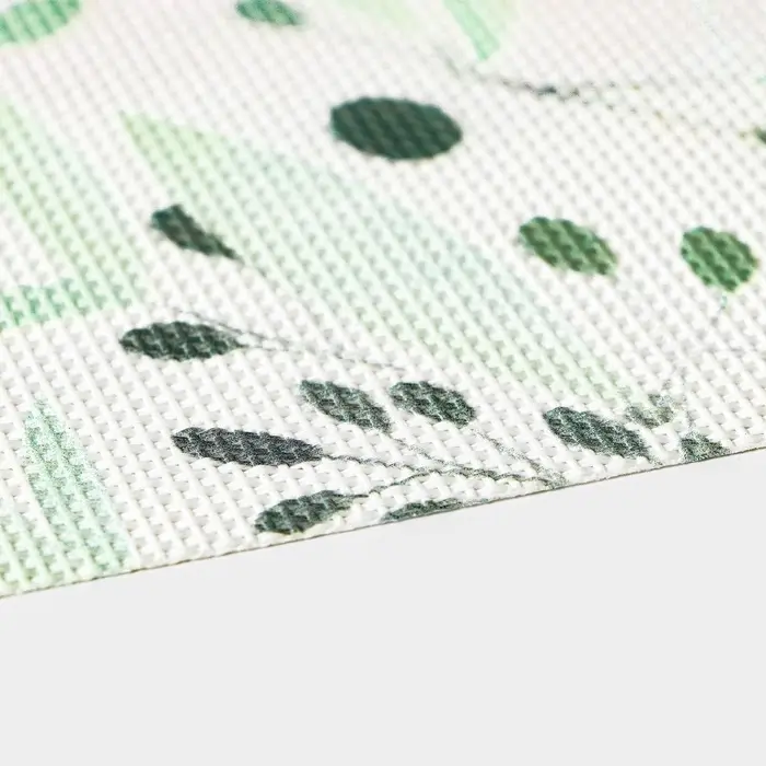 Салфетки сервировочные на стол Доляна &laquo;Акварель&raquo;, 4 шт., 45&times;30 см, зеленые