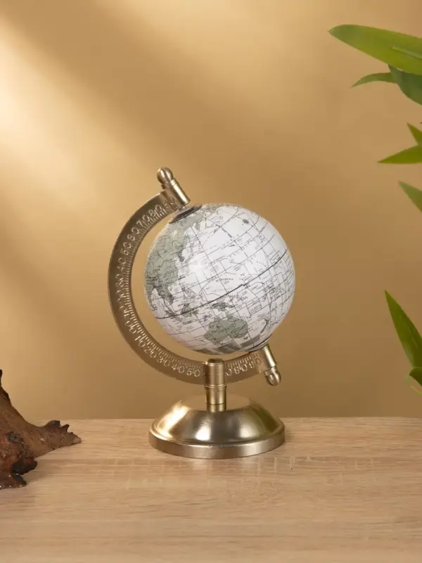 Глобус сувенирный, 10×8×15 см, подставка металл