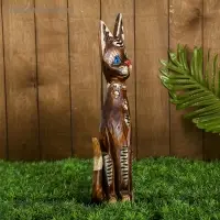 Сувенир «Кошка», 35 см, дерево