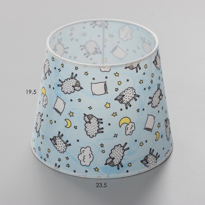 Абажур универсальный  Абажур универсальный "Сон"  Е27/Е14 24х24х19см