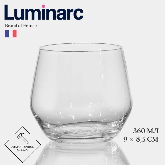 Стакан Luminarc VAL SURLOIRE, 360 мл, стекло, прозрачный