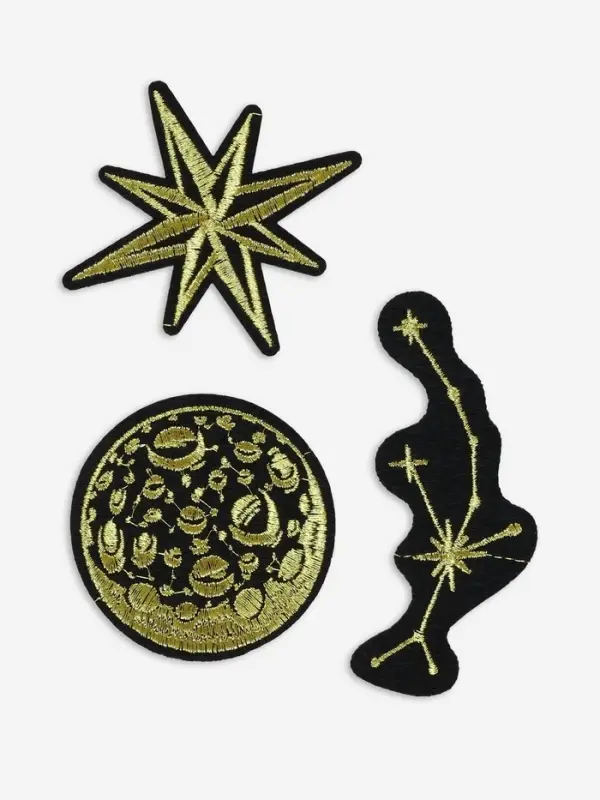 Термоаппликация &laquo;Космос&raquo;, набор 3 шт.