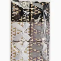 Набор подарочных коробочек 6 шт.  под кольцо &laquo;Треугольники&raquo;, 5&times;5, цвет МИКС (4346872)