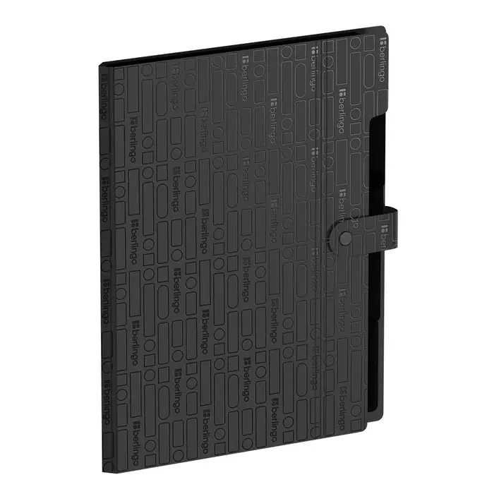 Папка А4, 5 отделений, Your Way, 600 мкм, на кнопке, черная