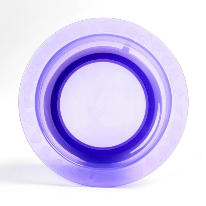 Тарелка детская на присоске, глубокая, 470 мл, от 5 мес., цвета МИКС, 400 мл, 17,5х17,5х4,3 Тарелка детская на присоске, глубокая, 470 мл, от 5 мес., цвета МИКС, 400 мл, 17,5х17,5х4,3