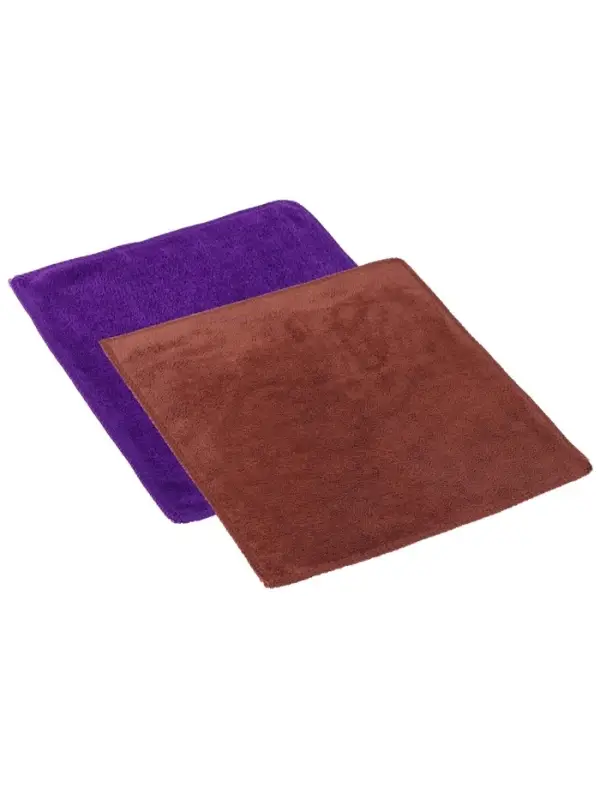 Тряпка для мытья авто, Grand Caratt, микрофибра, 350 г/м&sup2;, 25&times;25 см, набор 2 шт.