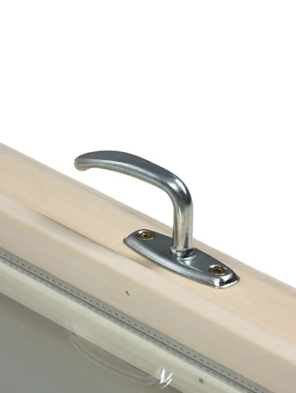 Окно, 60×80см, однокамерный стеклопакет, осина Окно, 60×80см, однокамерный стеклопакет, осина