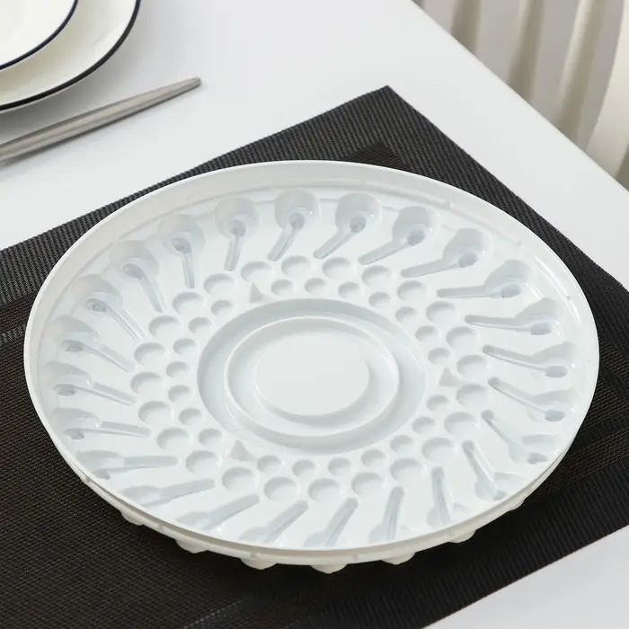 Дно для тортницы пластиковое одноразовое ПР-Т-1430, 25×13 см, внутренний 22×11,7 см, белое, 160 шт/уп