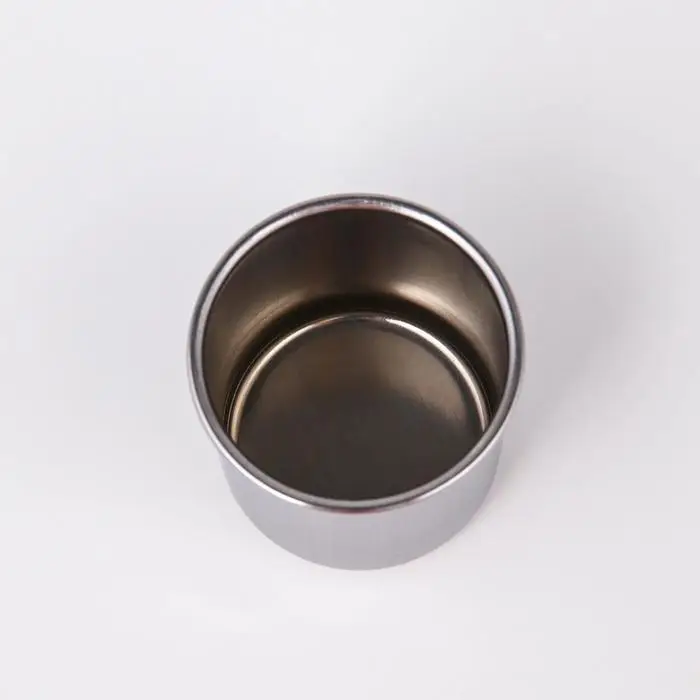 Стопка из нержавеющей стали, 60 мл, 4,5×4,5×4,2 см, внутренний диаметр 4 см Стопка из нержавеющей стали, 60 мл, 4,5×4,5×4,2 см, внутренний диаметр 4 см