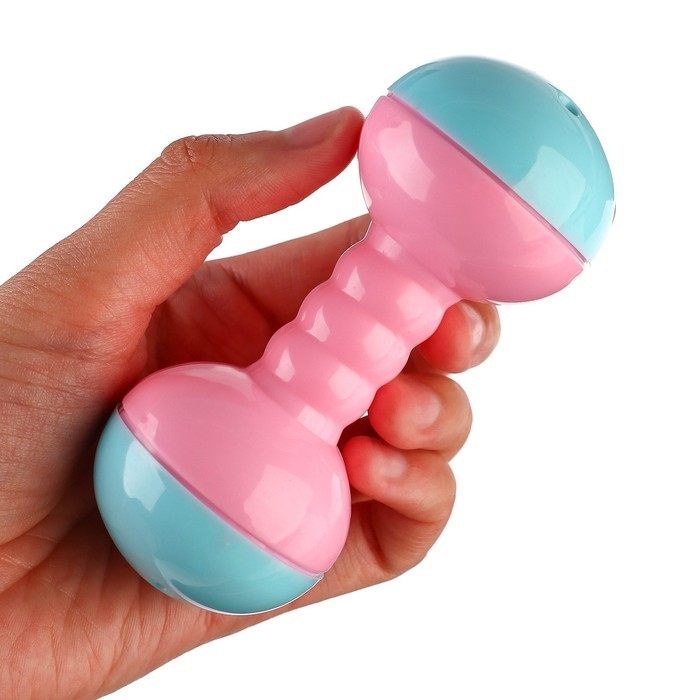 Погремушка Крошка Я «Гантелька» Погремушка Крошка Я «Гантелька»