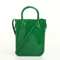 Сумка детская 13&times;3.5&times;16.5 см, без застёжки, зелёная