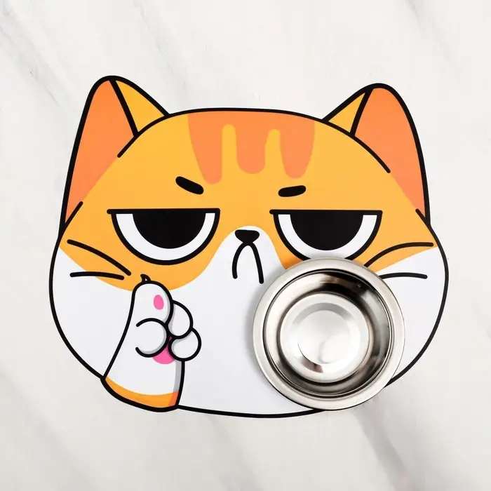 Коврик под миску «Поставь миску на место», 32х27 см Коврик под миску «Поставь миску на место», 32х27 см