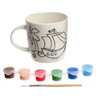 Набор для творчества. Лунная роспись кружки &laquo;Самый смелый&raquo; Пират 300 мл