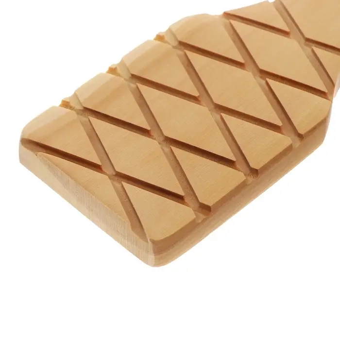 Весло (лопатка) рифленая для глины Calligrata, 20&times;7&times;1.5 см