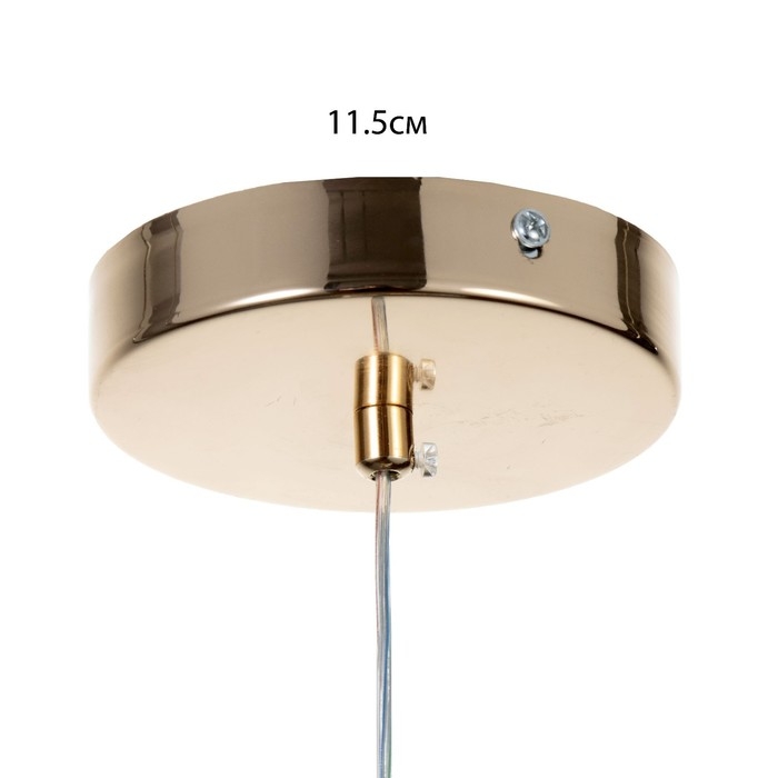 Светильник BayerLux "Сердце" LED 36Вт золото 46х6х35-120 см