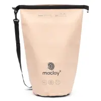 Гермомешок туристический maclay, 30 л, 500D, с лямкой, бежевый