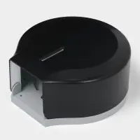 Диспенсер для туалетной бумаги SAVANNA, пластик, чёрный, втулка 4 см