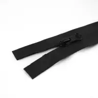 Молния «Спираль», №5, разъёмная, водонепроницаемая, замок автомат, 120 см, цвет чёрный, цена за 1 штуку