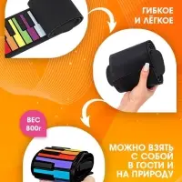 Музыкальное гибкое пианино &laquo;Волшебная музыка&raquo;, 37 клавиш, работает от аккумулятора