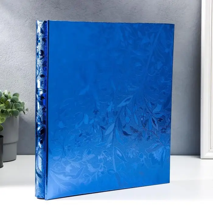 Фотоальбом на 600 фото 10х15 Фотоальбом на 600 фото 10х15 "Синие колокольчики"