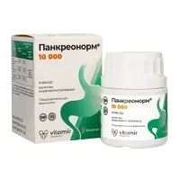 Панкреонорм &laquo;Витамир&raquo;, для нормализации пищеварения и усвоения пищи, 10 000, 50 капсул