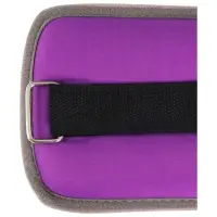 Утяжелители неопреновые ONLYTOP, 2 шт. &times; 0.5 кг, цвет фиолетовый