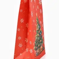 Пакет подарочный без ручек новогодний &laquo;Ёлочка&raquo;, 10&times;19.5&times;7 см