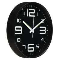 Часы настенные интерьерные &laquo;Классика&raquo;, плавный ход, светящиеся, d=25 см