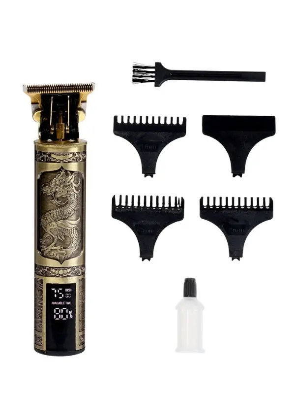 Машинка для стрижки LTRI-29, портативная, 600 мАч, 3 насадки, дисплей, USB Машинка для стрижки LTRI-29, портативная, 600 мАч, 3 насадки, дисплей, USB