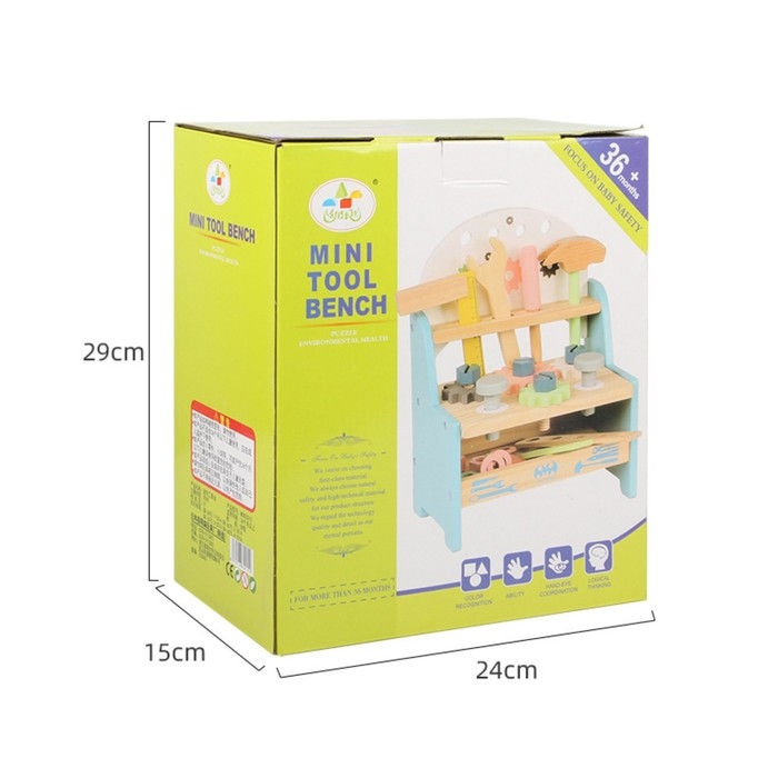 Игровой набор плотника, 24×15×29 см Игровой набор плотника, 24×15×29 см