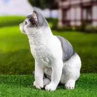 Садовая фигура из полистоуна &laquo;Кот&raquo;, 30&times;25&times;16 см