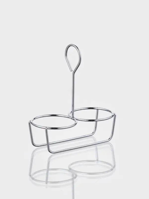 Набор для специй Набор для специй "Стиль" 2 шт, на подставке, 130 мл