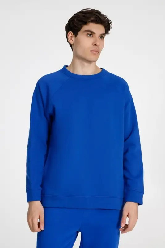 Свитшот унисекс S1, синий, размер XS/S Свитшот унисекс S1, синий, размер XS/S