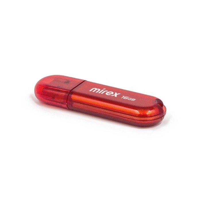 Флешка Mirex CANDY RED, 16 Гб ,USB2.0, чт до 25 Мб/с, зап до 15 Мб/с, красная Флешка Mirex CANDY RED, 16 Гб ,USB2.0, чт до 25 Мб/с, зап до 15 Мб/с, красная