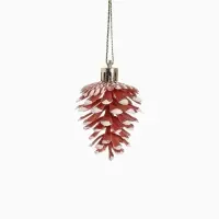 Ёлочные игрушки набор 12 шт. &laquo;Праздничный хоровод&raquo; 4 см, розовый