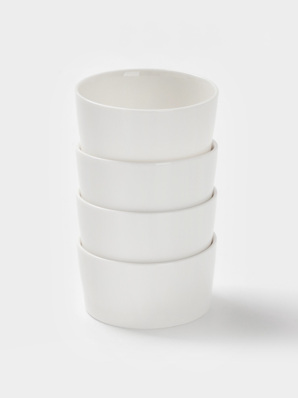 Набор соусников 4 шт 8,5х4,5 см Magistro Набор соусников 4 шт 8,5х4,5 см Magistro "White Snow" 150 мл