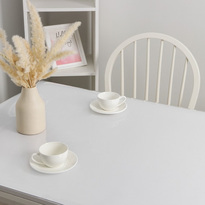 Термоскатерть без основы Доляна «Жидкое стекло», ширина 120 см, толщина 2 мм, длина 80 см Термоскатерть без основы Доляна «Жидкое стекло», ширина 120 см, толщина 2 мм, длина 80 см