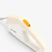 Рулетка - поводок для собак, лента 3 метра, белая, бежевая