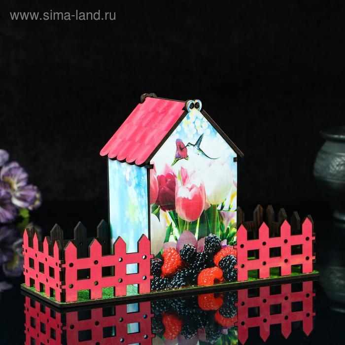 Чайный домик  Чайный домик "Розовый заборчик"