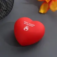 Фигурка световая RISALUX &laquo;Сердце. Наша любовь&raquo;, LED-ночник, 2хLR44, 7&times;7&times;3.5 см