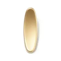 Крючок мебельный CAPPIO PLATE, однорожковый, цвет матовое золото