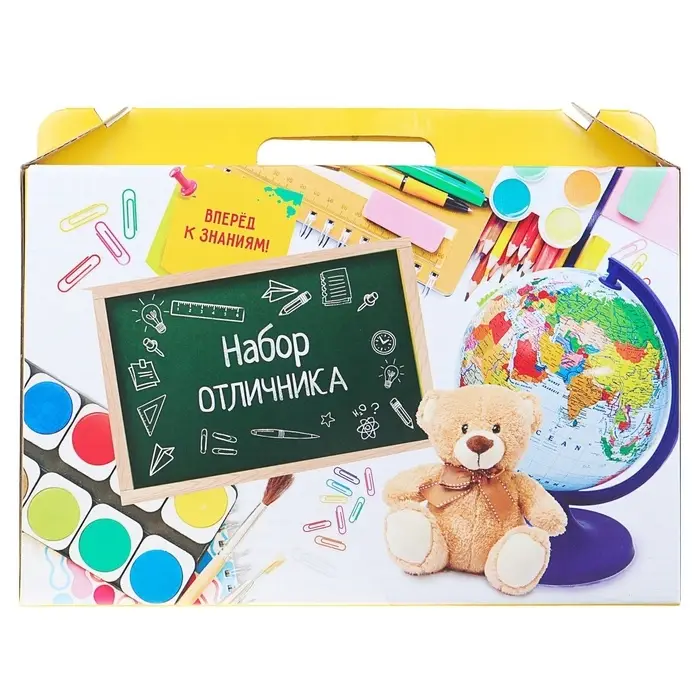 Набор первоклассника, 42 предмета, Calligrata &laquo;Школа&raquo;, в картонной коробке