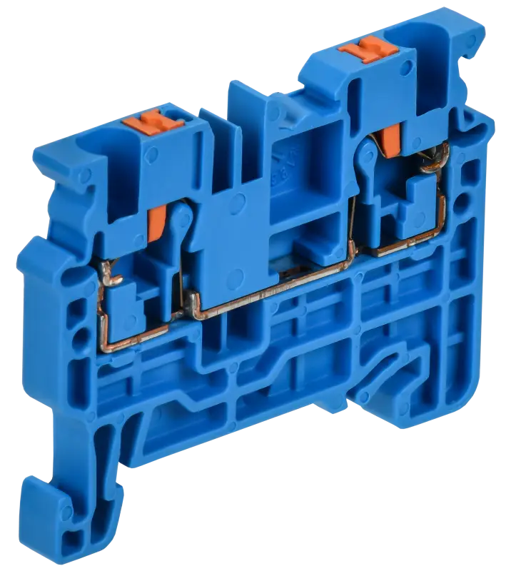 ARMAFIX Клемма пружинная Push In CP 2,5мм2 синяя IEK