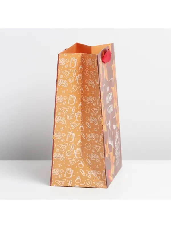 Пакет подарочный ламинированный, упаковка, «Классному учителю», MS 18 х 23 х 10 см Пакет подарочный ламинированный, упаковка, «Классному учителю», MS 18 х 23 х 10 см