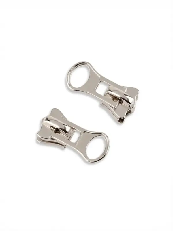 Бегунок для молнии &laquo;Трактор&raquo; Арт Узор, №8, 10 шт., цвет никель