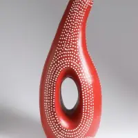 Ваза терракота &laquo;Рамос&raquo;, 22&times;19&times;54 см, керамика