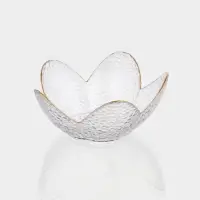 Салатник фигурный &laquo;Цветок&raquo;, 280 мл, 16&times;7.7 см, стекло