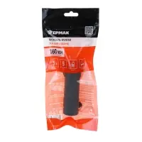 Фонарь ручной тм ЕРМАК, мини, прорезиненное покрытие, 9 LED, 1 режим, 3хААА