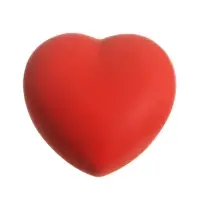 Фигурка световая RISALUX &laquo;Сердце&raquo;, LED-ночник, 2 Вт, красный, пластик, 3.5&times;8&times;7 см